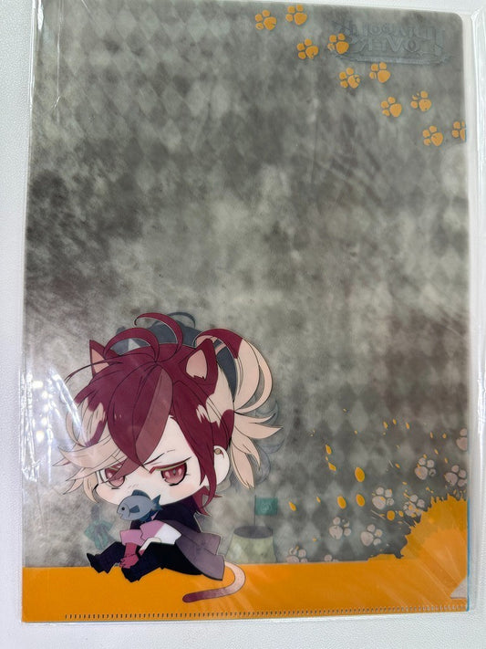 Diabolik Lovers Chibi Clear File Yuma Azusa Mukami