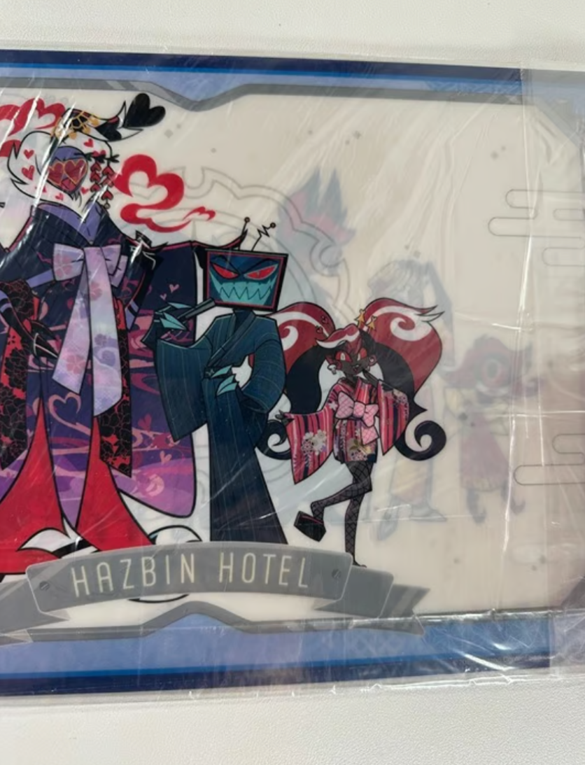 Hazbin Hotel Animate Kimono Clear File Angel Lucifer Alastor Nifty Charlie Husk
