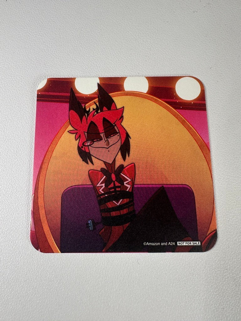 Hazbin Hotel Smile Base Cafe Paper Coaster Alastor Chair