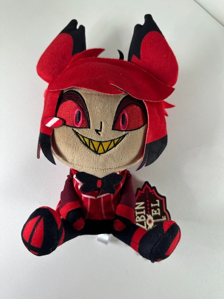 Hazbin Hotel  Round One Limited Sitting Plush Alastor