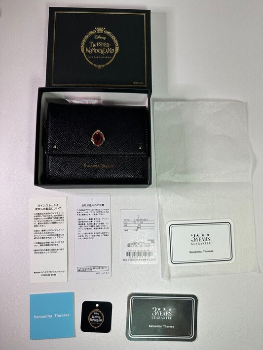 PREOWNED Twisted Wonderland  Samantha Thavasa Trifold Wallet Scarabia Jamil