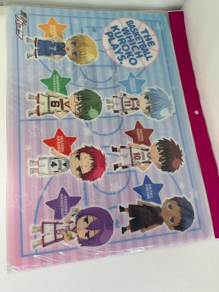 Kuroko No Basket Blue Basketball Boys Playmat Fan Set