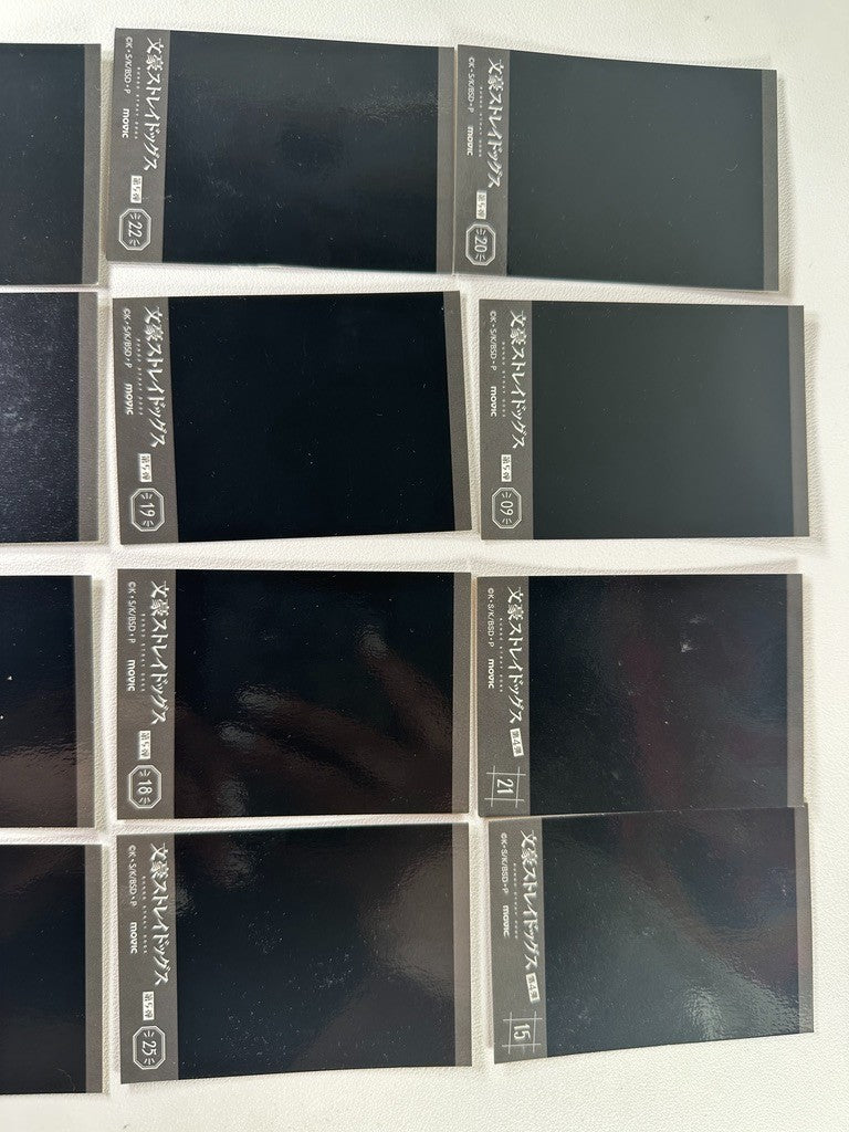 Bungo Stray Dogs Card Set of 12 Atsushi Akutagawa