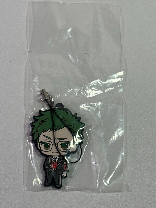 Disney Twisted Wonderland Heartslabyul Trey Clover Rubber Charm