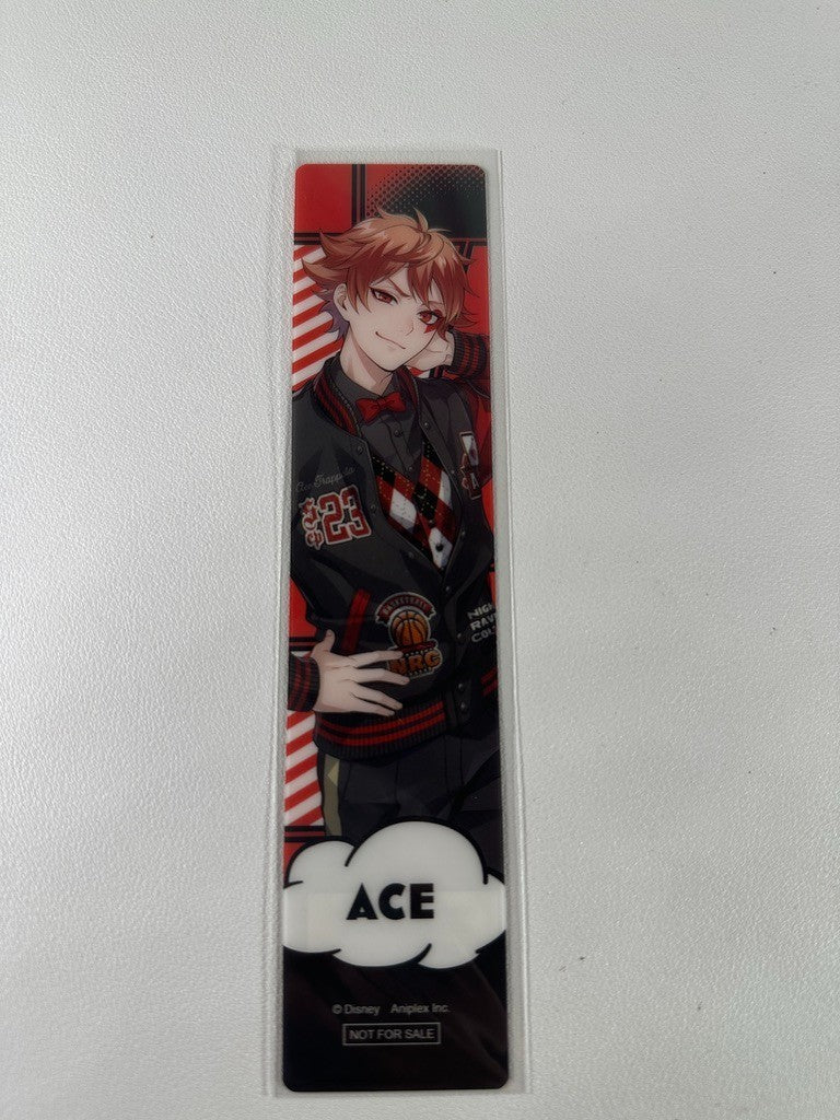 Twisted Wonderland Union Sports Jacket Clear Bookmark Heartslabyul Ace Trappola