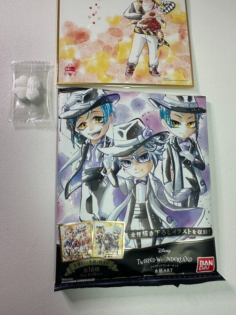 Twisted Wonderland Shikishi Board With Candy Heartslabyul Ace Trappola