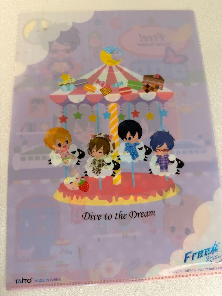 Free! Eternal Summer Chibi Clear File Haruka Rin Haru