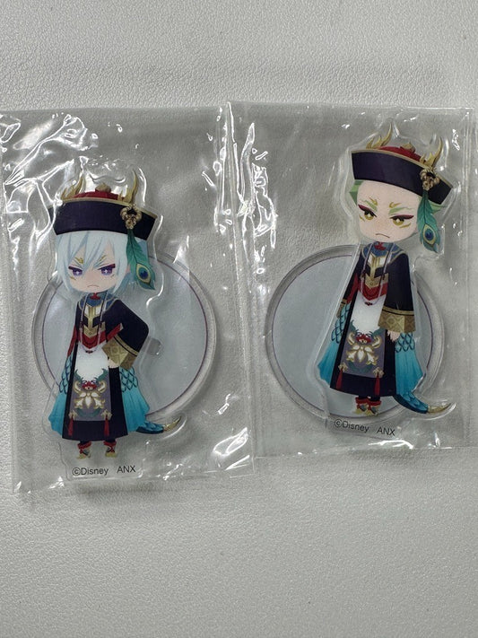 Twisted Wonderland Scary Dress Acrylic Stand Set Diasomnia Sebek Zigvolt Silver
