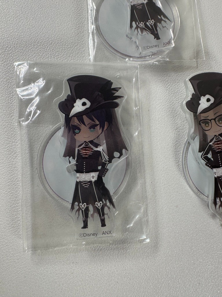 Twisted Wonderland Scary Dress Acrylic Stand Set Heartslabyul Ace Deuce Trey