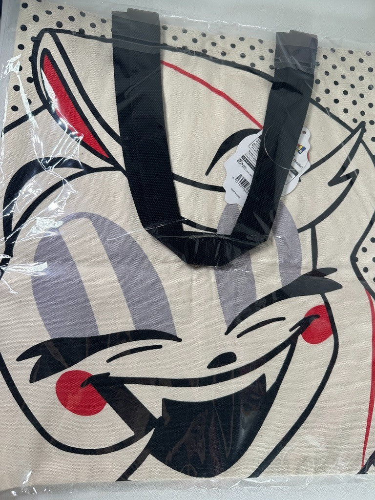 Hazbin Hotel Pop Up Shop Smile Tote Bag Alastor Charlie Morningstar