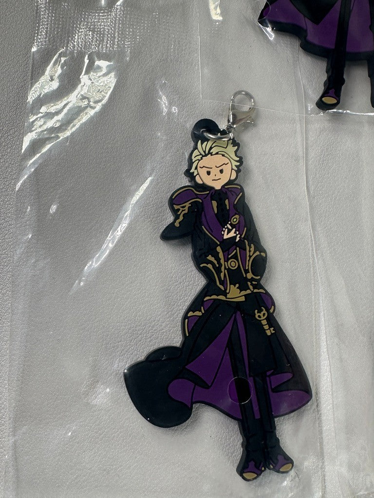 Twisted Wonderland Ceremony Diasomnia Rubber Charm Silver Sebek Malleus