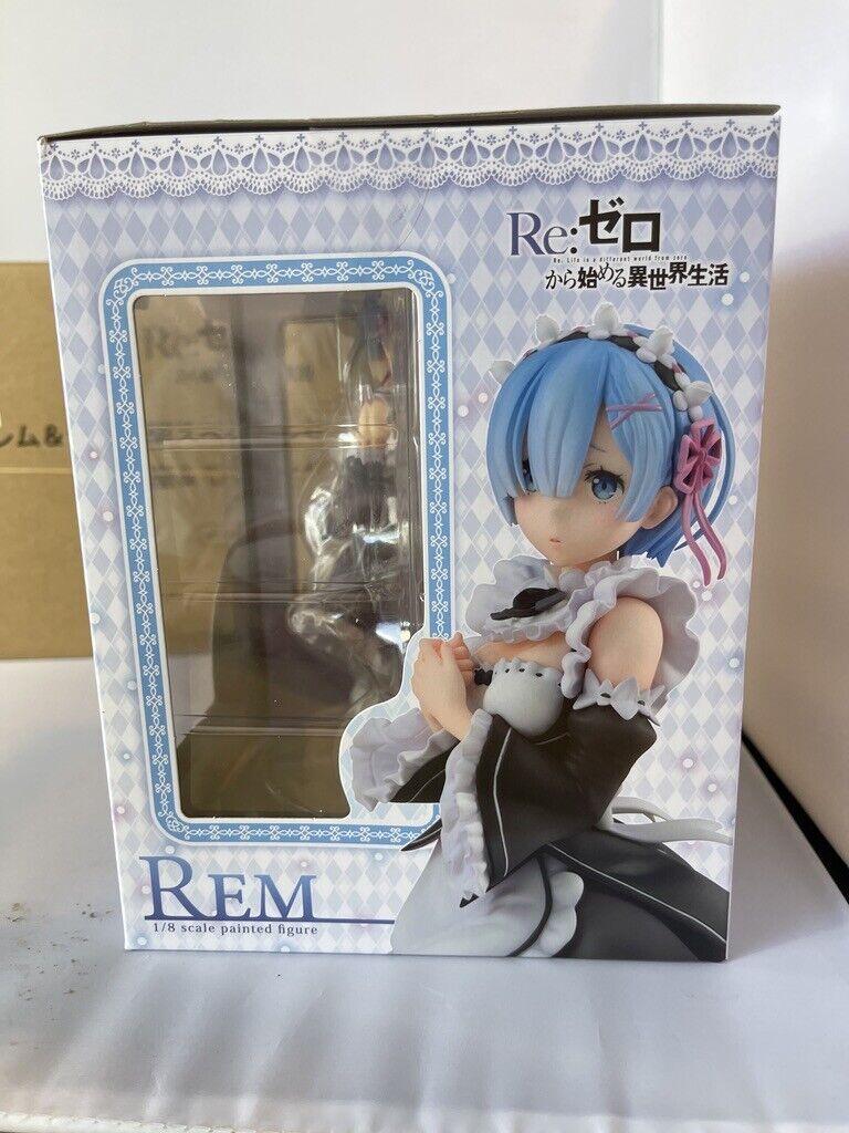 Re:Zero Starting Life in Another World Ram Rem 1/8 Figure Dengeki special set