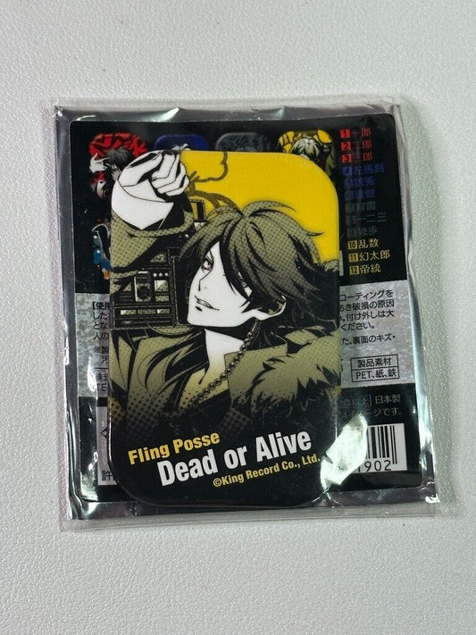 Hypnosis Mic  Can Badge Fling Posse Dice Arisugawa Grey Rectangle