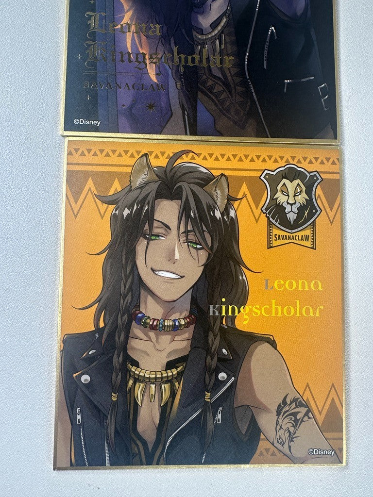 Twisted Wonderland Shikishi Board Set Savanaclaw Leona Kingscholar