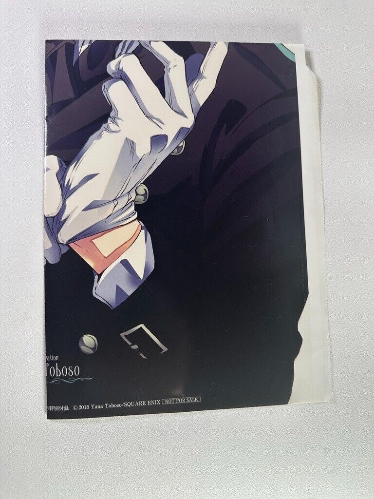 Black Butler Kuroshitsuji Poster Yana Taboso Ciel Phantomhive Sebastian