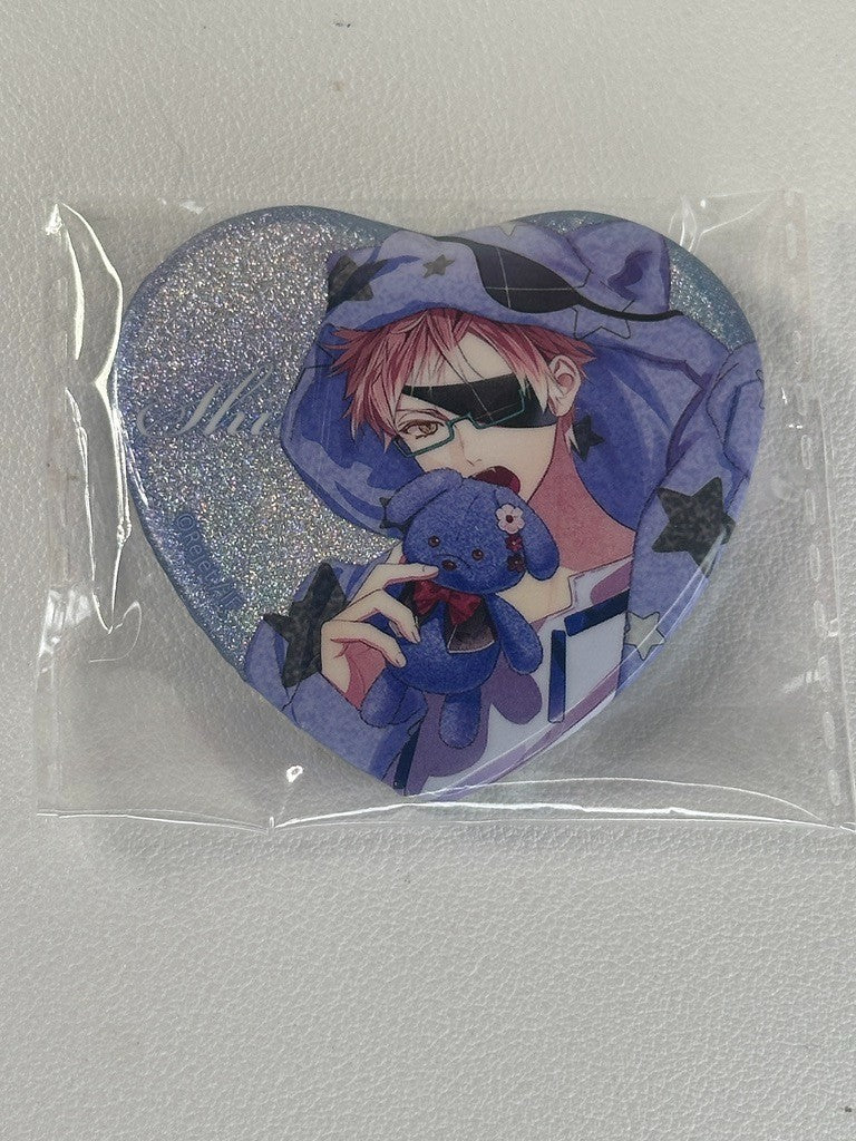 Diabolik Lovers Heart Can Badge Shin Tsukinami