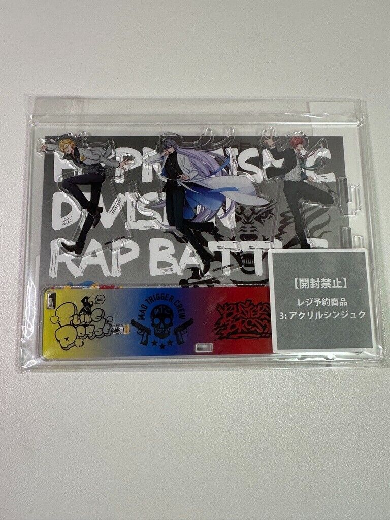 Hypnosis Mic Matenro Doppo Hifumi Jakurai  Ill Doc Acrylic Stand New