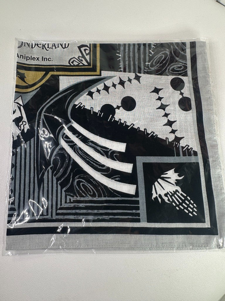 Twisted Wonderland Halloween Skully Night Raven College Handkerchief