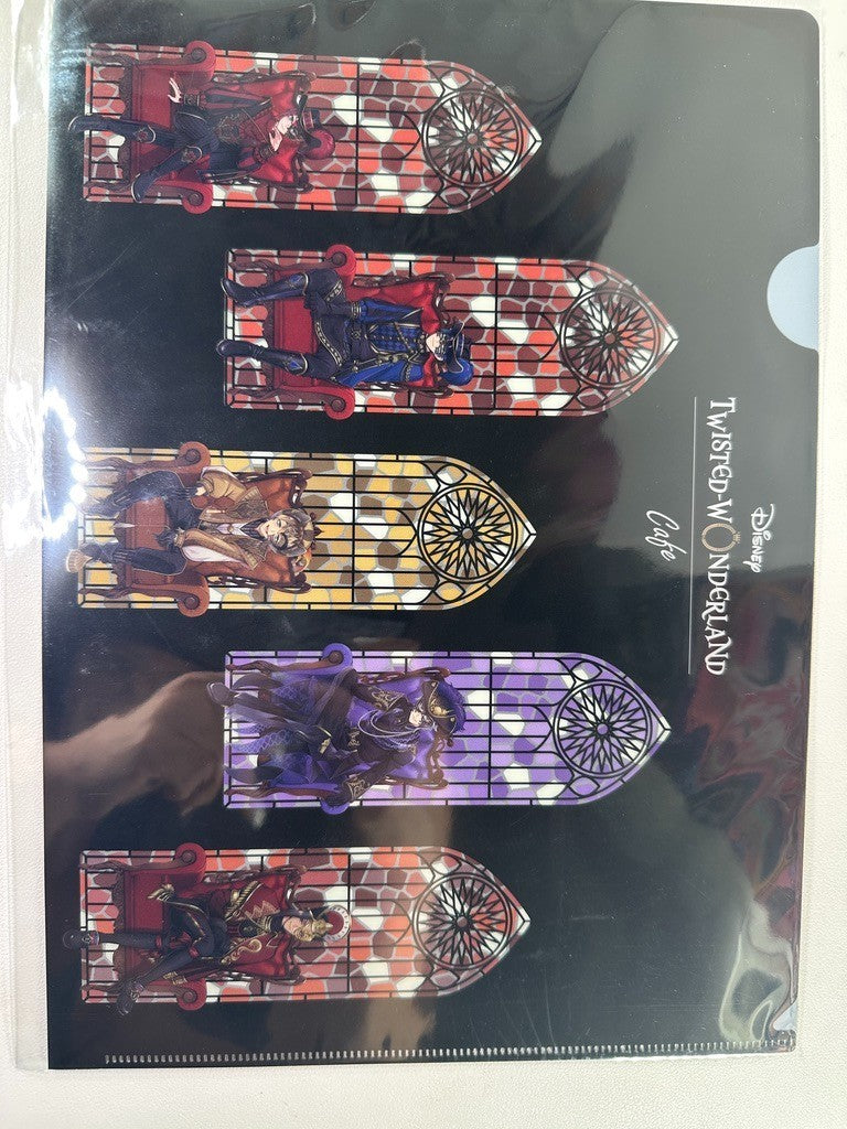 Twisted Wonderland Glorious Masquerade Clear File Deuce Jamil Ruggie Azul Idia