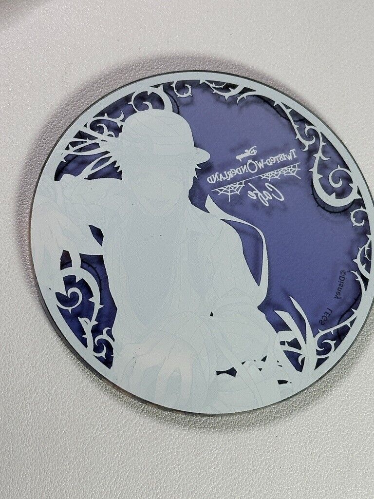 Twisted Wonderland Scary Dress Acrylic Coaster Octavinelle Floyd Leech