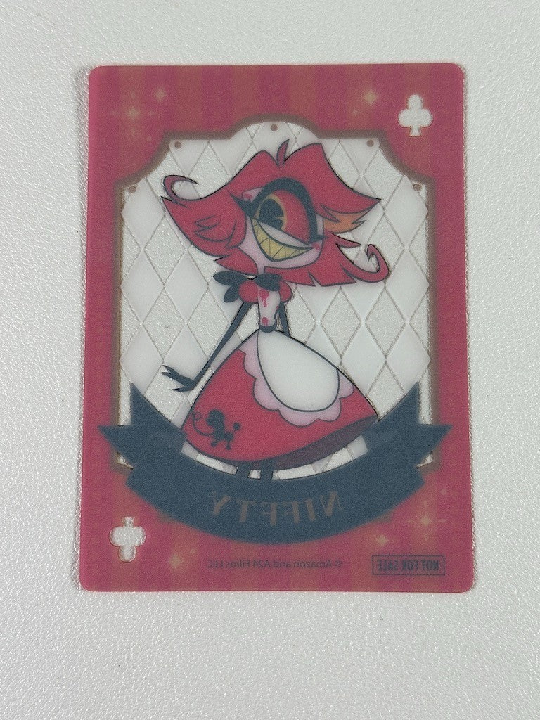 Hazbin Hotel Ikebukuro Pop Up Shop Clear Card Nifty