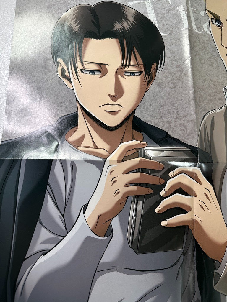 Double Sided Poster Attack on Titan Levi Osomatsu-San