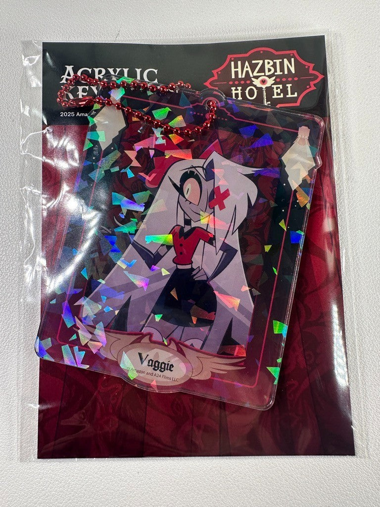 Hazbin Hotel Ikebukuro PopUp Shop Vaggie Hologram Acrylic Charm