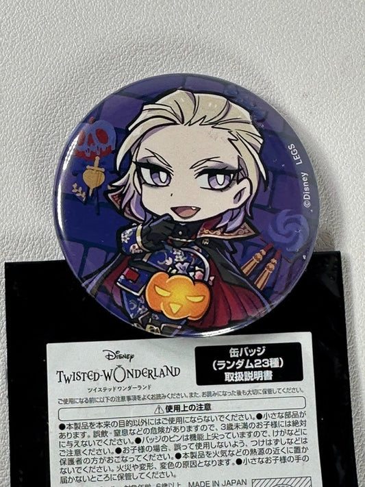 Twisted Wonderland Scary Dress Can Badge Pomefiore Vil Schoenheit