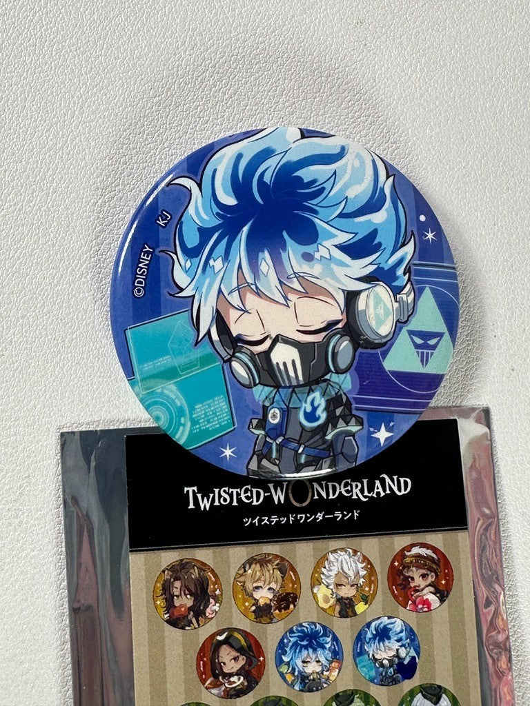 Twisted Wonderland Chara Peko Can Badge Ignihyde Ortho Shroud