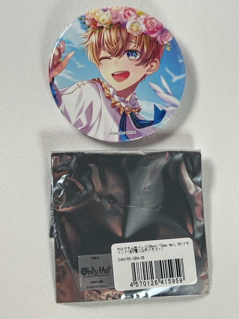 Obey Me! Marvelous Inc Can Badge Luke