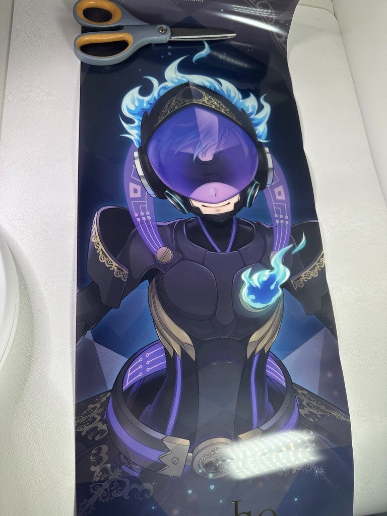 OPEN AS IS Twisted Wonderland Clear Poster Ignihyde Ortho Shroud