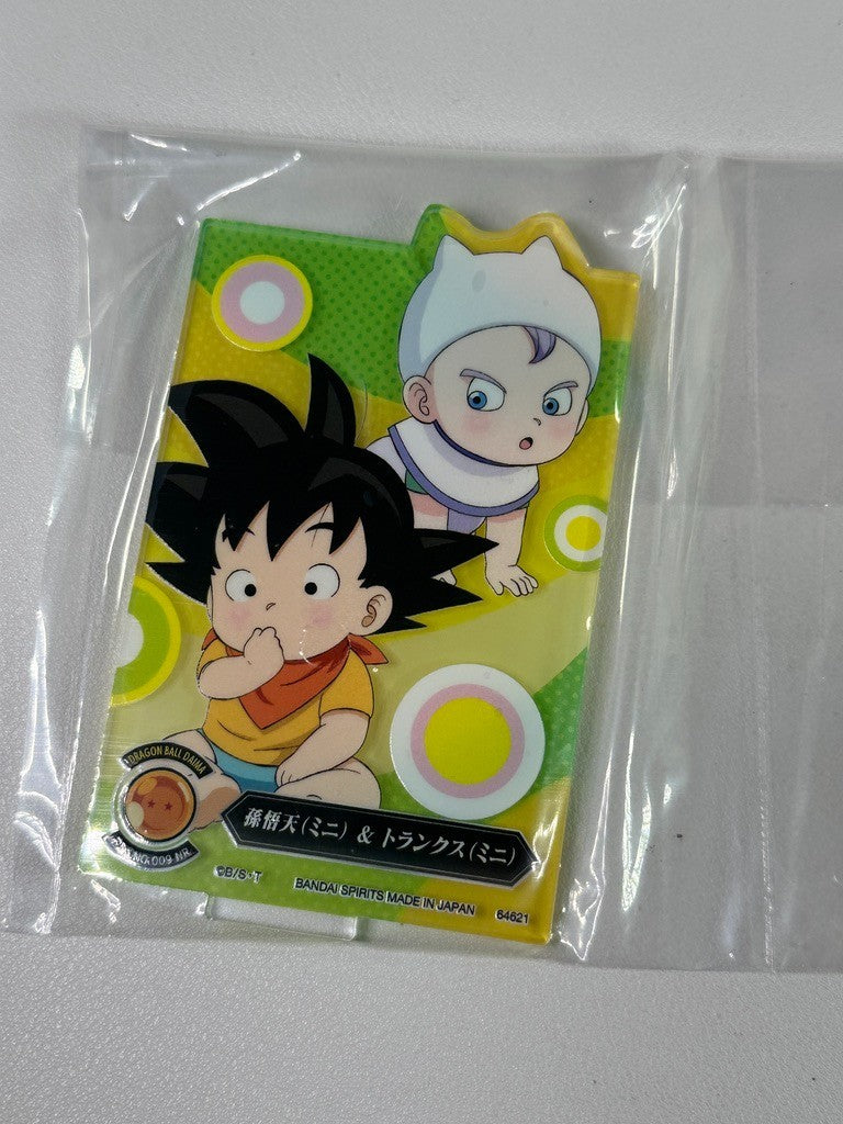 Dragon Ball GT ACLLECT Acrylic Stand VS Omnibus Prize J Baby Goku Trunks