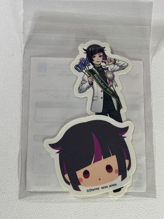 Twisted Wonderland Union Birthday Sticker Set Diasomnia Lilia Vanrouge