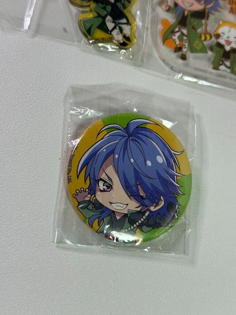 Hypnosis Mic Fling Posse Dice Arisugawa Acrylic Stand Charm Can Badge Set