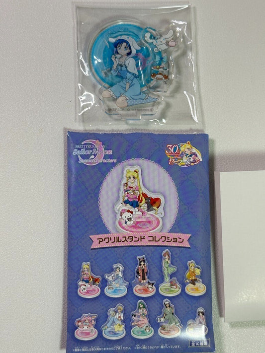 Sailor Moon X Sanrio Collab Acrylic Stand Ami Mizuno Cinnamon Roll
