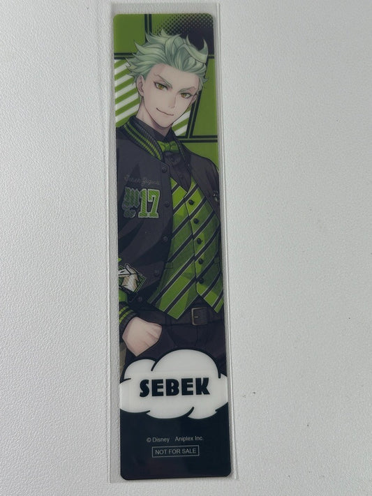 Twisted Wonderland Union Sports Jacket Clear Bookmark Diasomia Sebek Zigvolt
