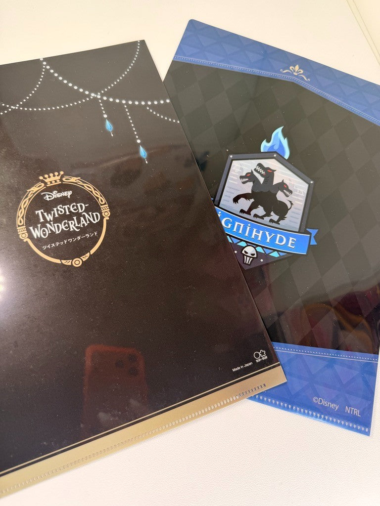 Twisted Wonderland Clear File Set Ignihyde Ortho Shroud