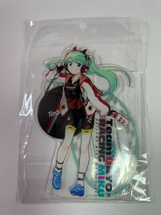 Miku Racing Miku 2020 Ver. Team Ukyo Support Large Acrylic Stand 3 Hatsune Miku