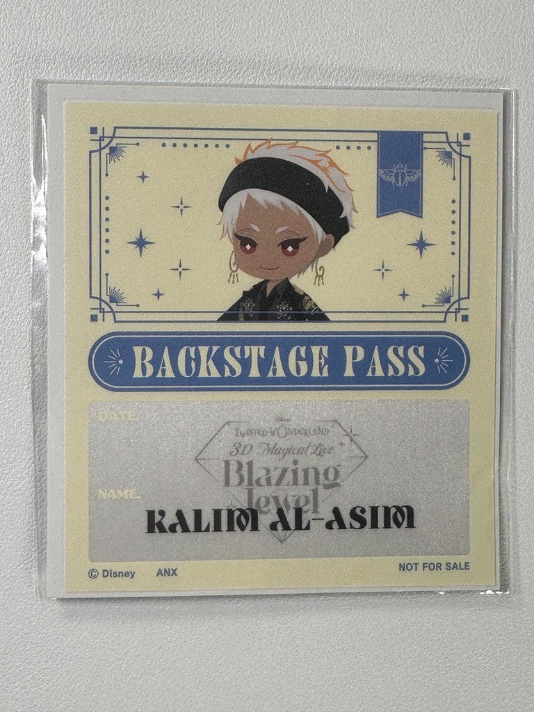 Twisted Wonderland Blazing Jewel Backstage Pass Scarabia Kalim AlAsim