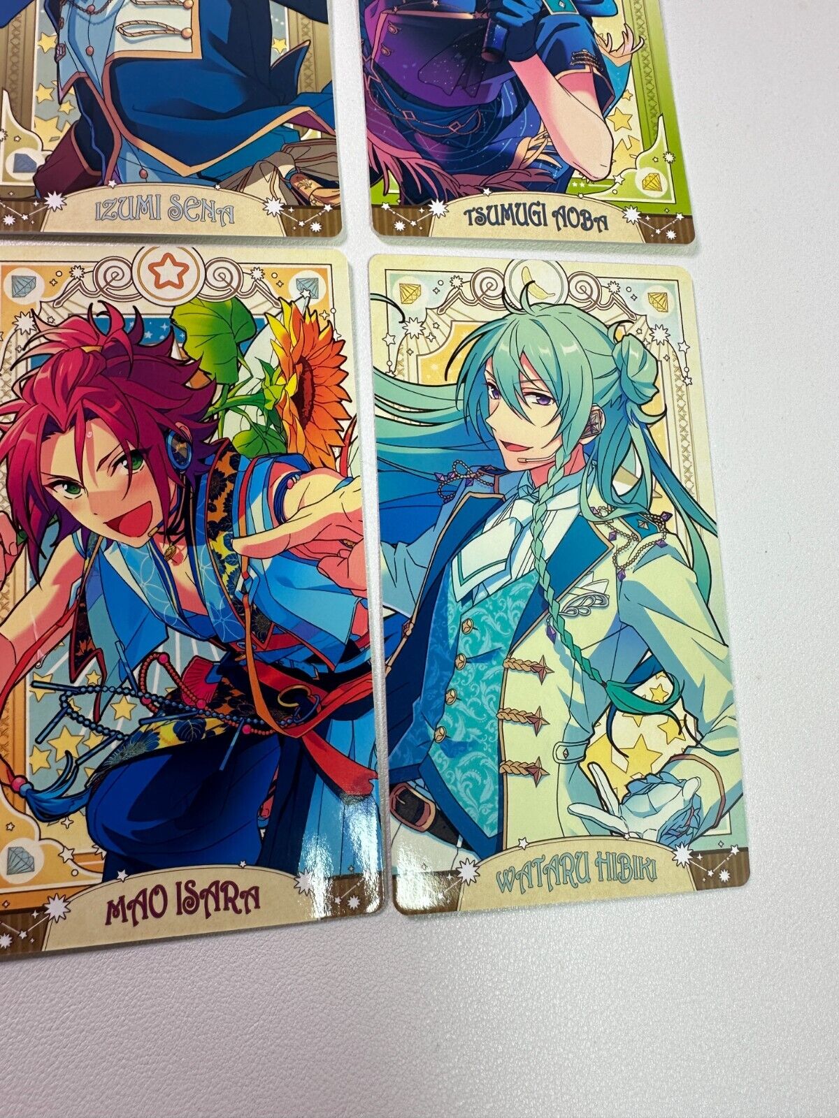 Ensemble Stars Arcana Cards Set of 4  Izumi Tsumugi Wataru Mao