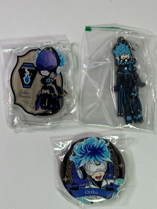 Twisted Wonderland Ignihyde Ortho Shroud Acrylic Can Badge Charm Set
