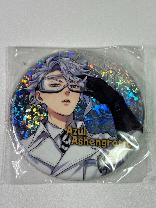 Twisted Wonderland Can Badge Octavinelle Azul Ashengrotto Glitter Experimental