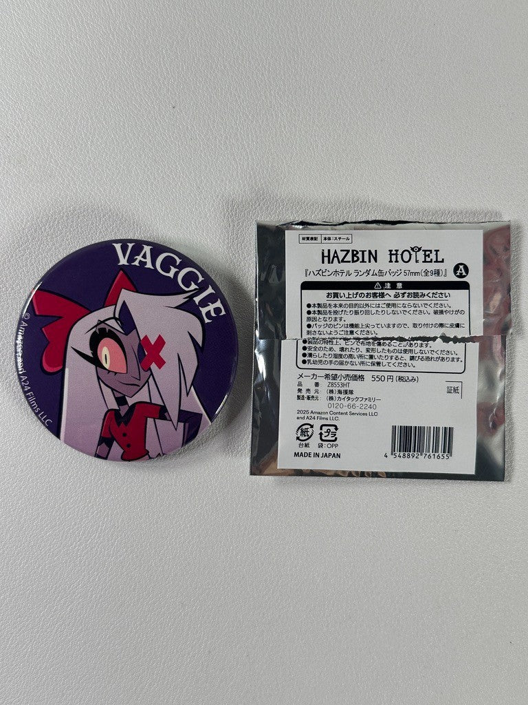 Hazbin Hotel Ikebukuro Pop Up Can Badge Can Badge Vaggie