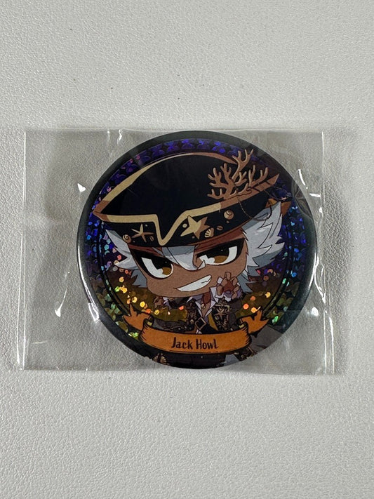 Twisted Wonderland Scary Dress Can Badge Savanaclaw Jack Howl