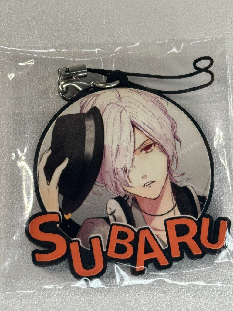 Diabolik Lovers Name Rubber Charm Subaru Sakamaki