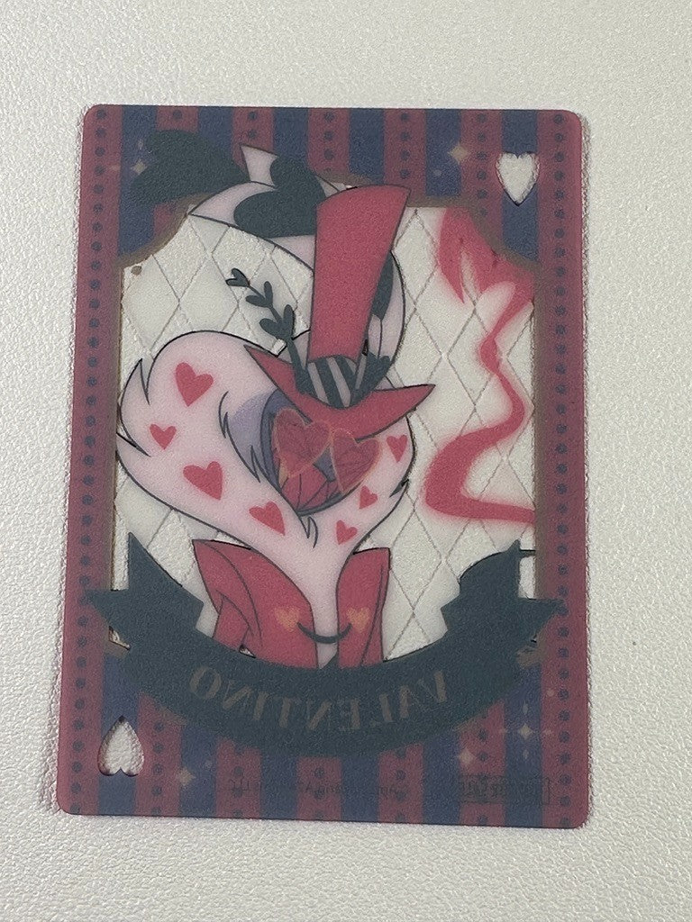 Hazbin Hotel Ikebukuro Pop Up Shop Clear Card Valentino