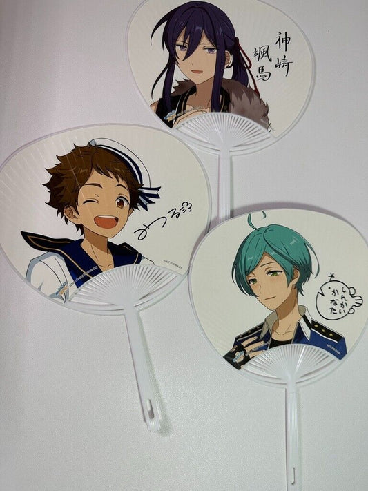 Ensemble Stars Fan Set of 3 Akatsuki Ryuseitai Rabbits Ra*bits