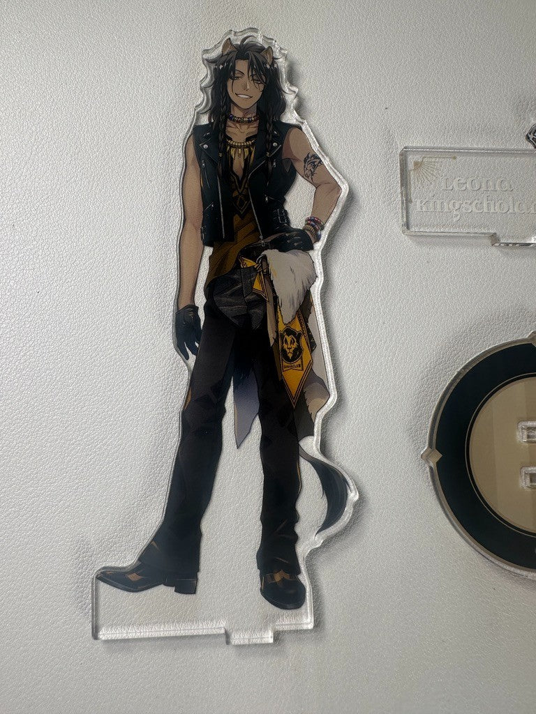 PREOWNED Twisted Wonderland Savanaclaw Leona Kingscholar Acrylic Stand Dormitory
