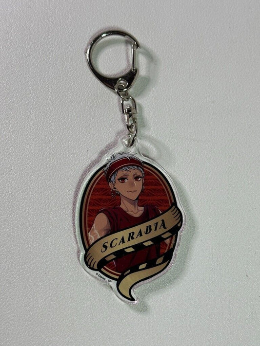 Twisted Wonderland Can Badge Scarabia Kalim AlAsim Gym Acrylic Charm