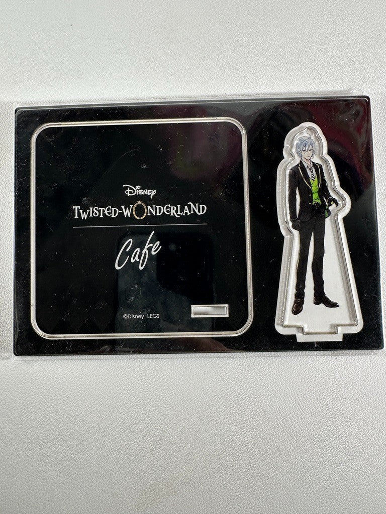 Twisted Wonderland  OH MY CAFE Acrylic Coaster Stand Diasomnia Silver